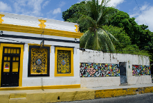 Fotografias da cidade Olinda no estado de Pernambuco no Brasil