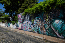 Fotografias da cidade Olinda no estado de Pernambuco no Brasil