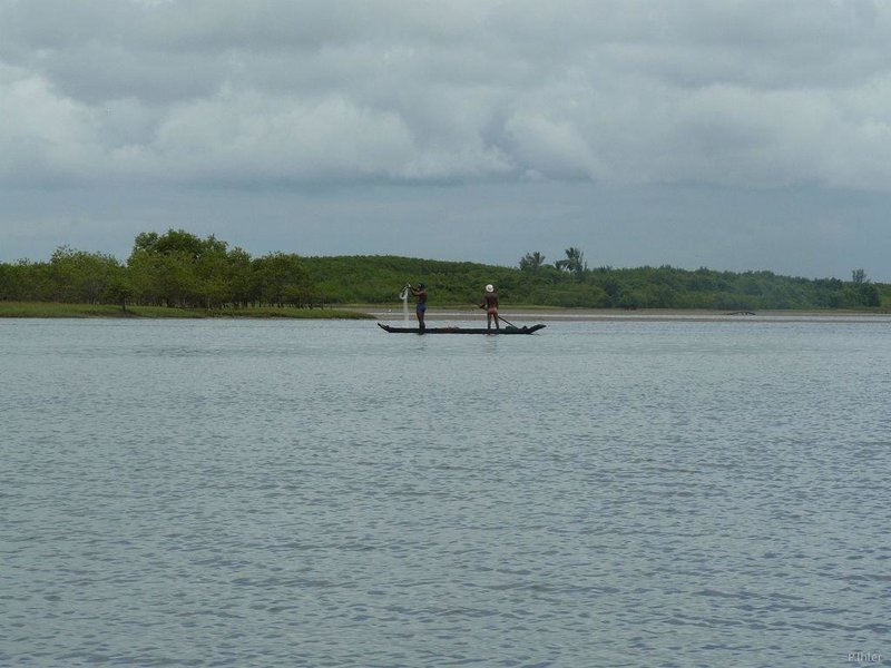 Foto do porto dos pescadores de Canavieiras - Estado de Bahia