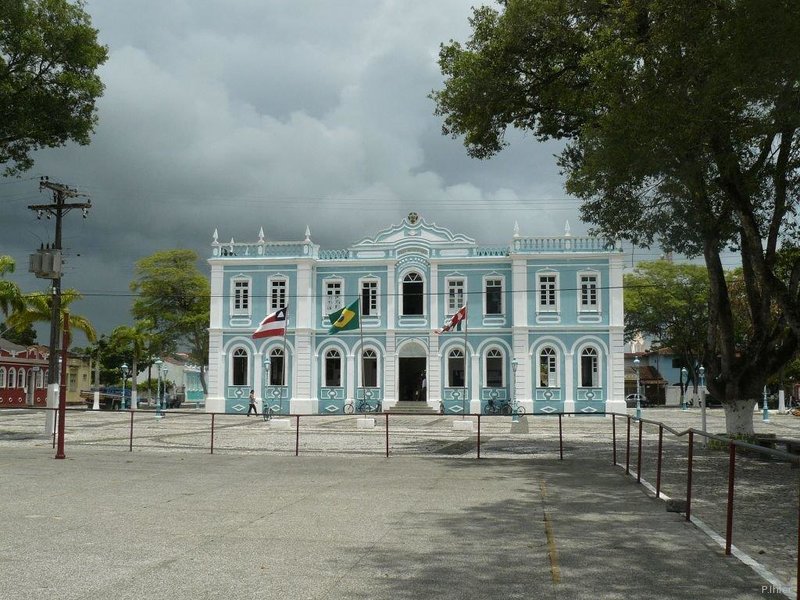 Foto da pequena cidade Canavieiras - Estado de Bahia