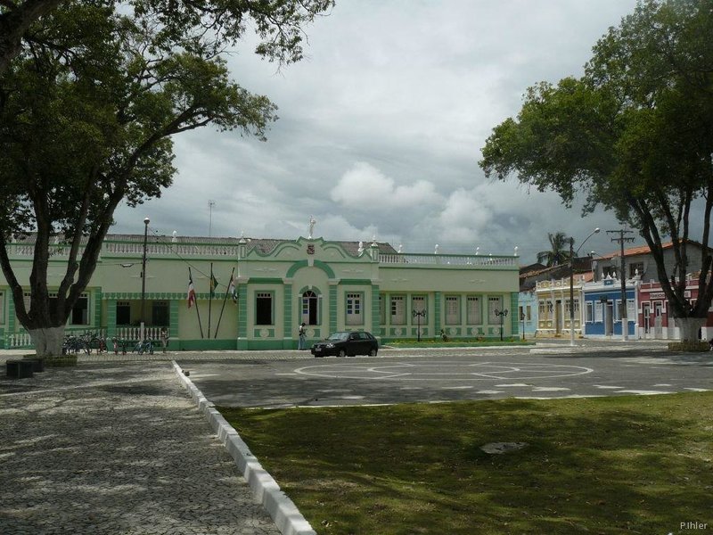 Foto da pequena cidade Canavieiras - Estado de Bahia