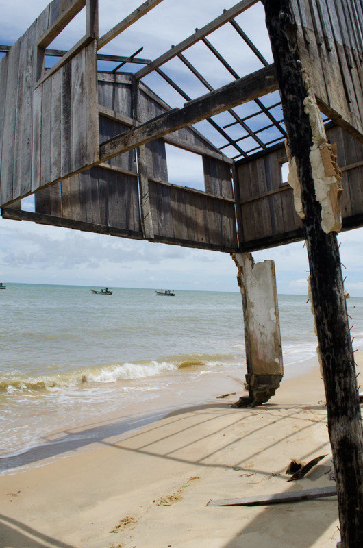 Fotografia das praias de Cumuruxatiba - Estado de Bahia