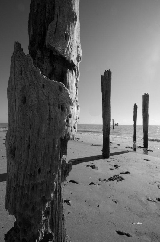 Fotografia das praias de Cumuruxatiba - Estado de Bahia