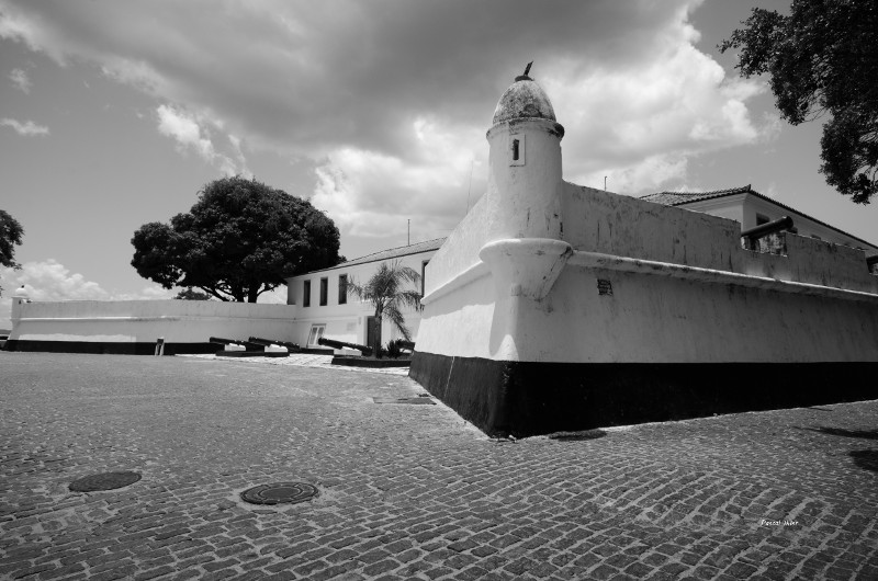 Fotografia dos barcos de Salvador e da ilha Itaparica