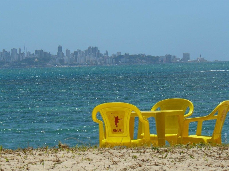 Fotografia das praias de Salvador e da ilha Itaparica