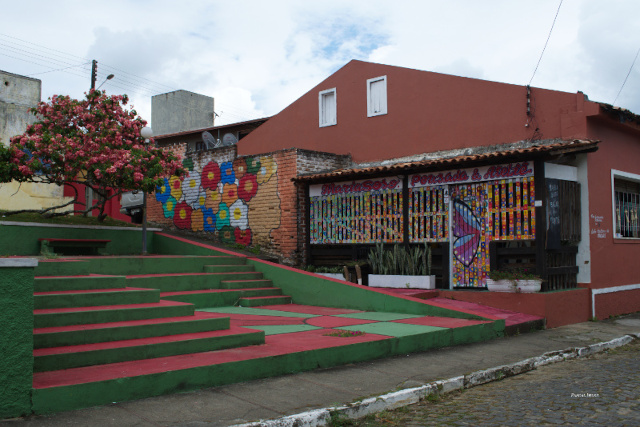 Fotografia de Itacaré avec le fleuve Rio de Contas et l'océan