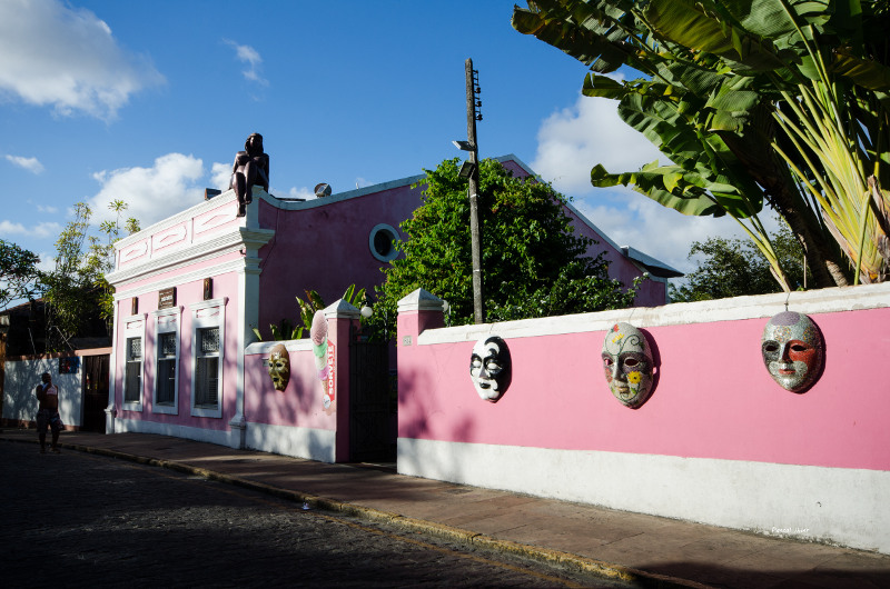 Fotografias da cidade Olinda no estado de Pernambuco no Brasil