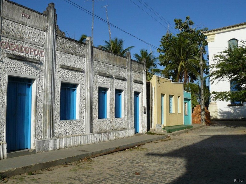 Fotografia do povoado Santiago do Iguape - Estado de Bahia