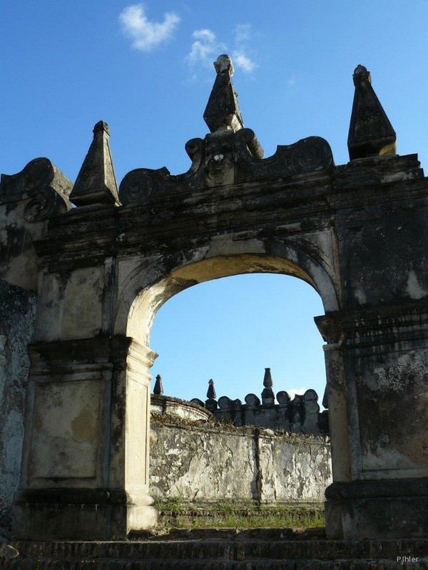 Fotografia da pequena cidade Cachoeira - Estado de Bahia